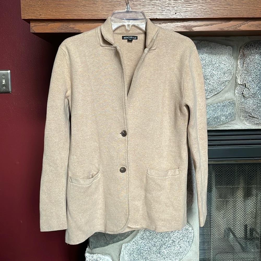 J Crew Mercantile Sweater Jacket